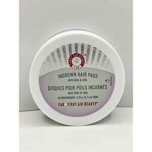 $10 🌸 First Aid Beauty Ingrown Hair Pads with BHA & AHA Alcohol Free ~ NEW